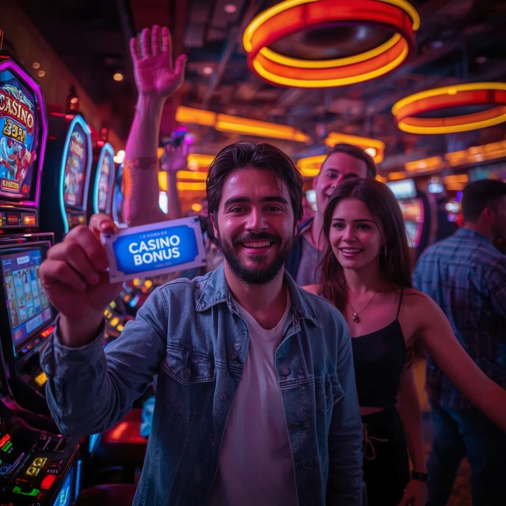 persona con un bono del casino BOOCASINO