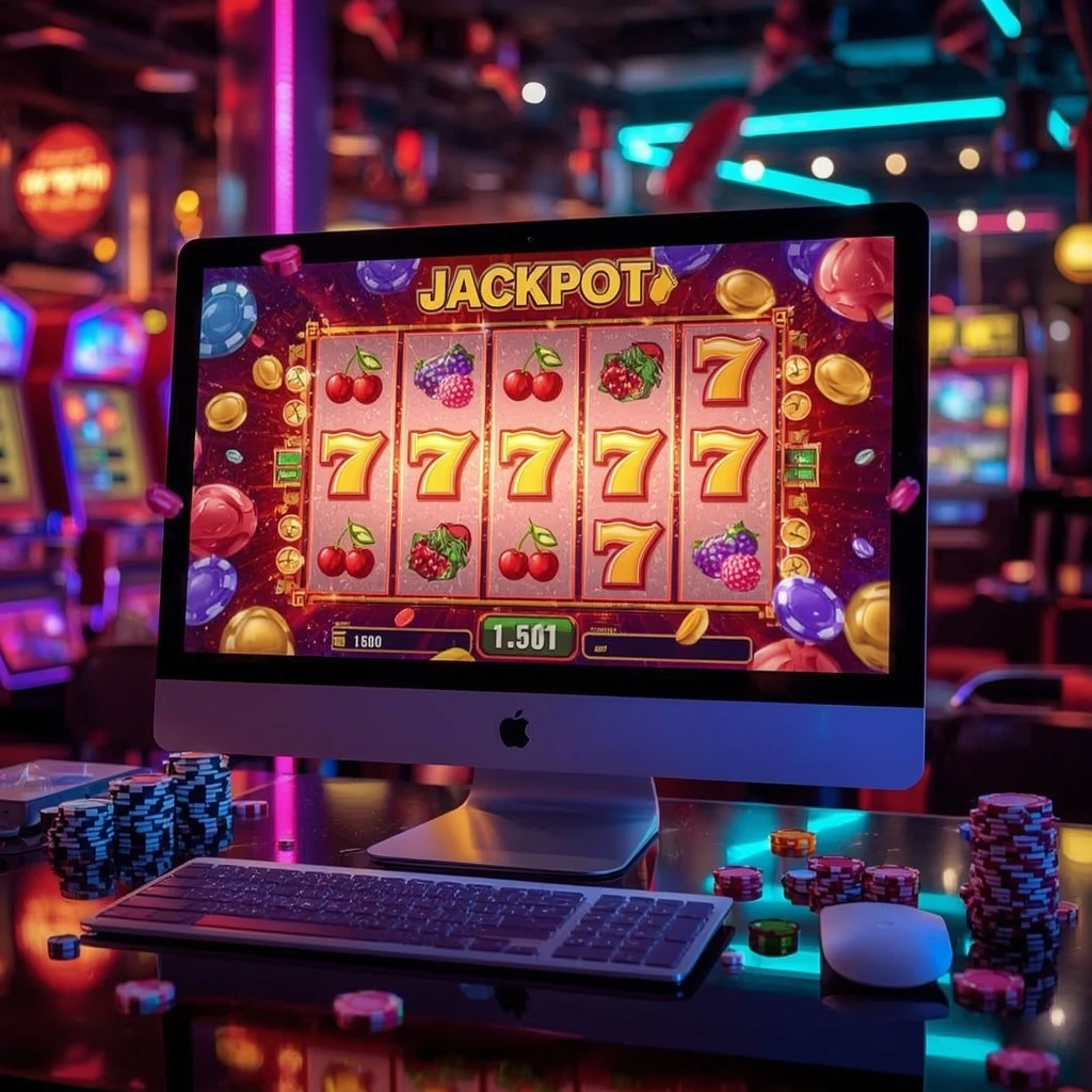 tragamonedas en la pantalla BOOCASINO